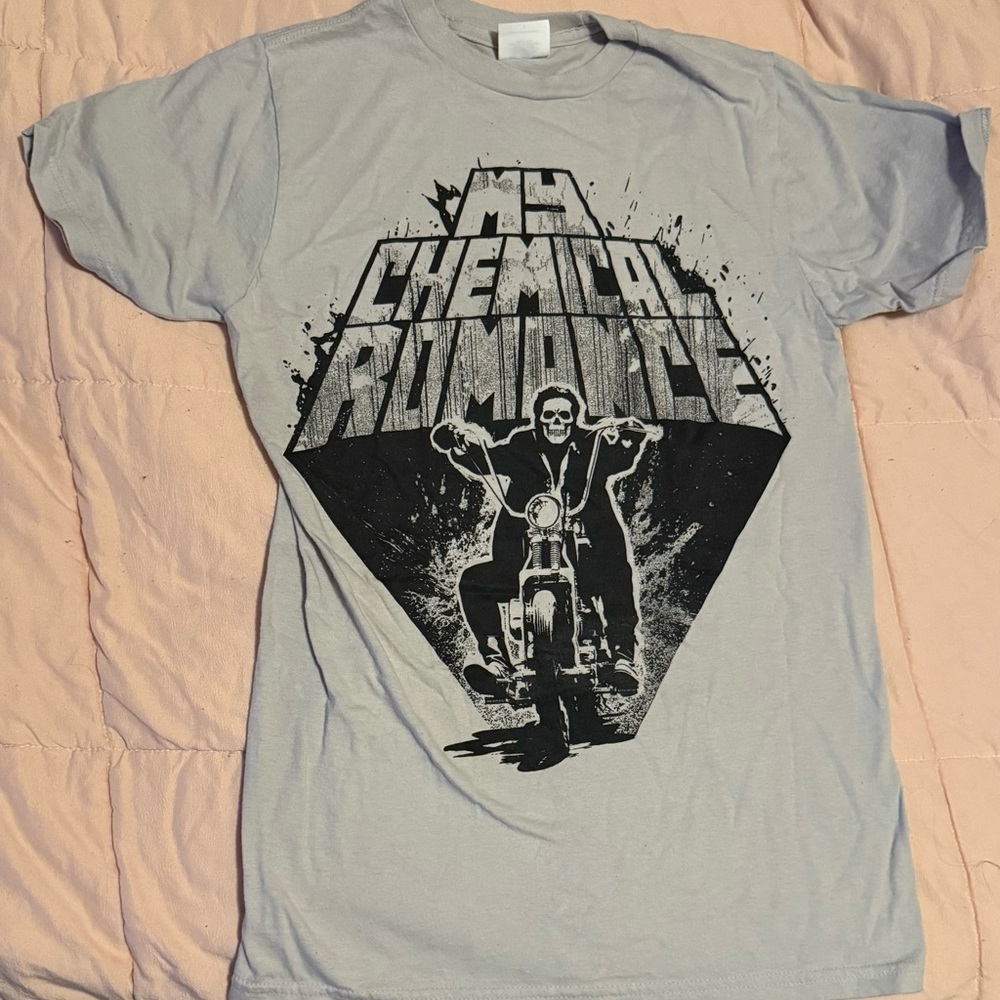 My Chemical Romance Motorcycle Skeleton T-Shirt